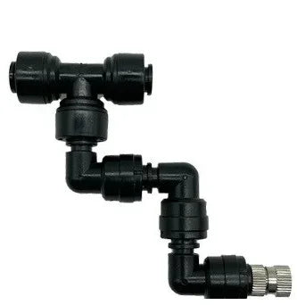 360°Rotating Atomization Fogger Nozzle 1-6Pcs Garden Adjustable Universal Spraying Reptile Rainforest Tank Landscaping Nebulizer