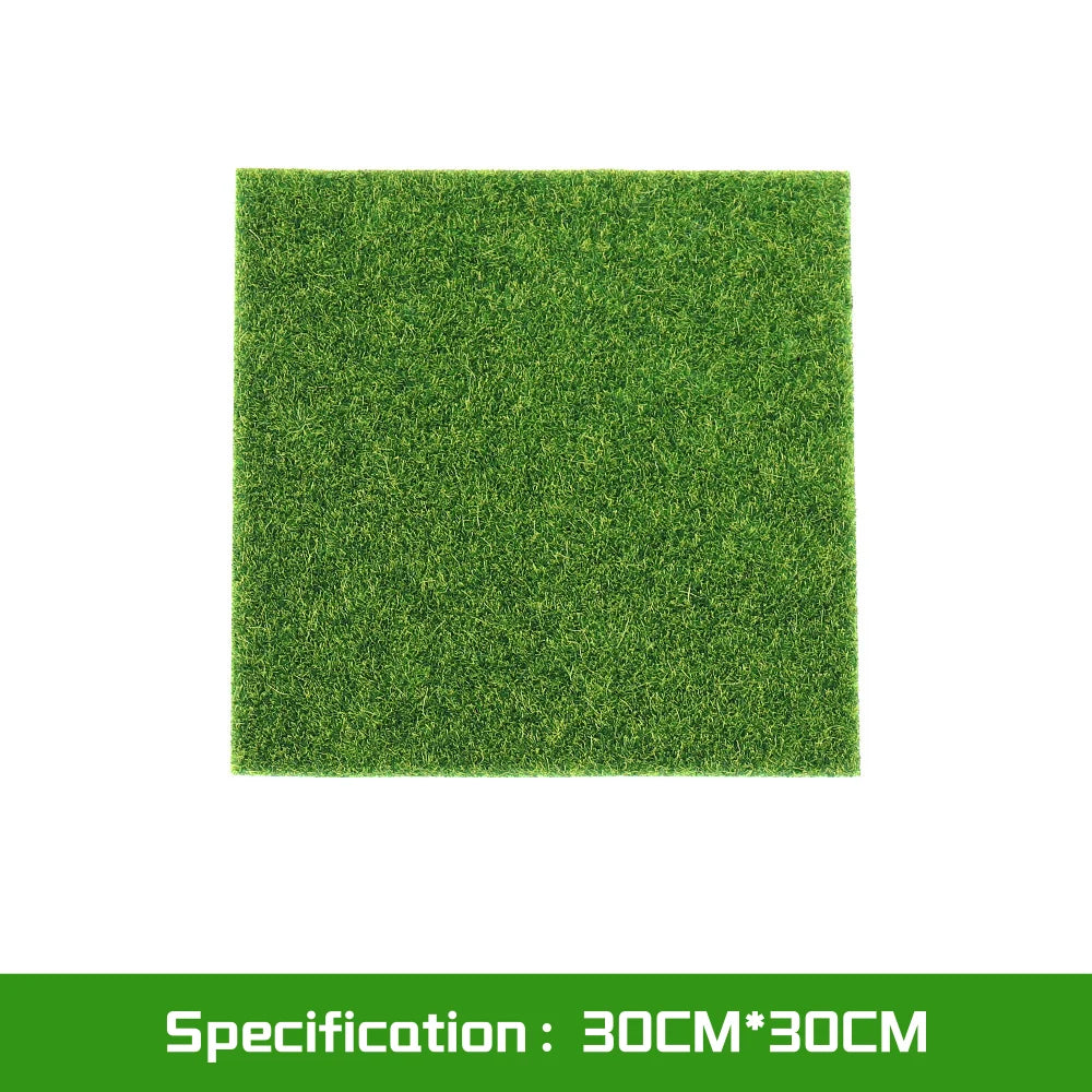 Ultra-Realistic Flocked Artificial Grass - Soft Touch Synthetic Turf for Indoor/Outdoor, Pet-Safe & Kid-Friendly Lawn Decor