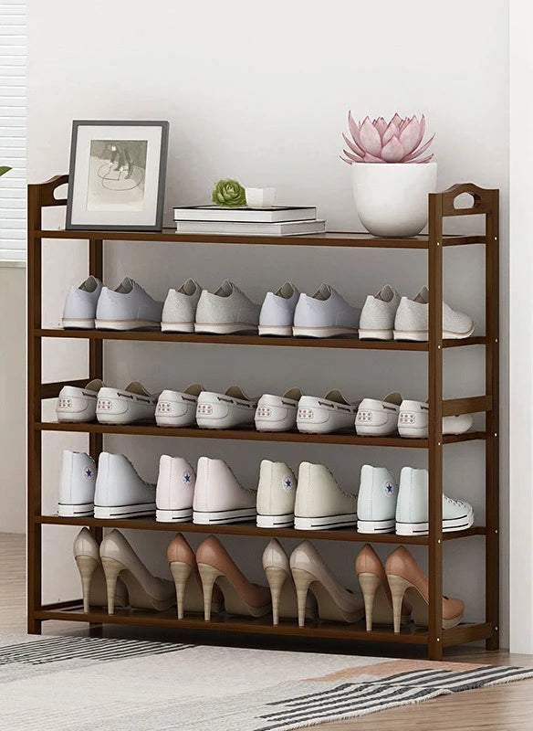 High Quality Bamboo Shoe Shelf Shoes Storage Organizer Shoe Storage Cabinet