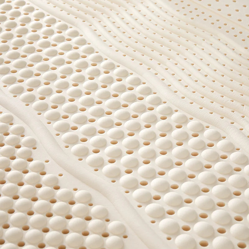 100% natural latex mattress with cover imported natural pure rubber mattress 1.8m bed 2.0m thickened home dormitory cushion mats