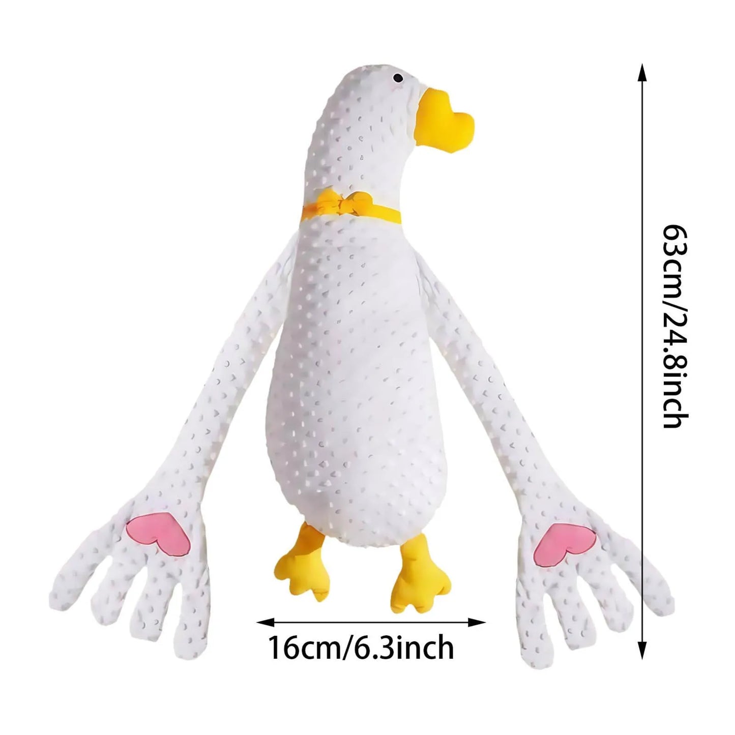 White Goose Baby Sleeping Patting Doll - 3-Speed Soothing Palm Electric Hand Pillow | AlluCanFind