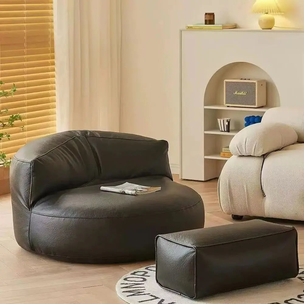 GUIG Lazy Sofa Can Lie In The Family Living Room Balcony Small Apartment Beanbag Tatami Network Red Single Sofa Living Room