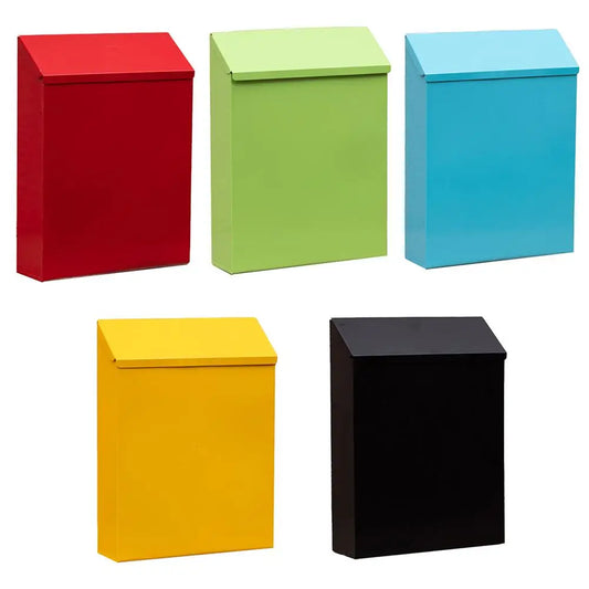 Outdoor Wall Mailbox with Key Lock