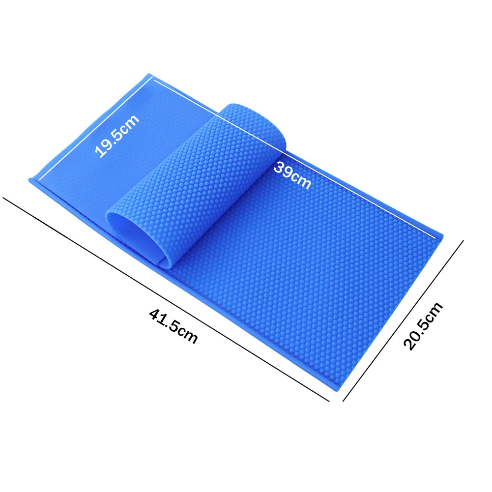 2pcs Bee Hive Basis Press Sheet Mould Reusable Silicone Beeswax Nest Base Piece Mold Lightweight Practical Beekeeping Equipment