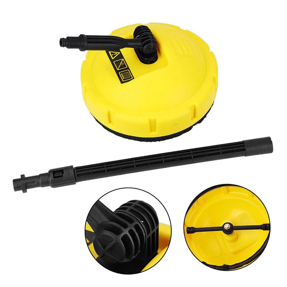 Pressure Washer Surface Cleaner Attachment Rotary High-pressure Washer Accessories Disc Floor Washer for Karcher K1-K7