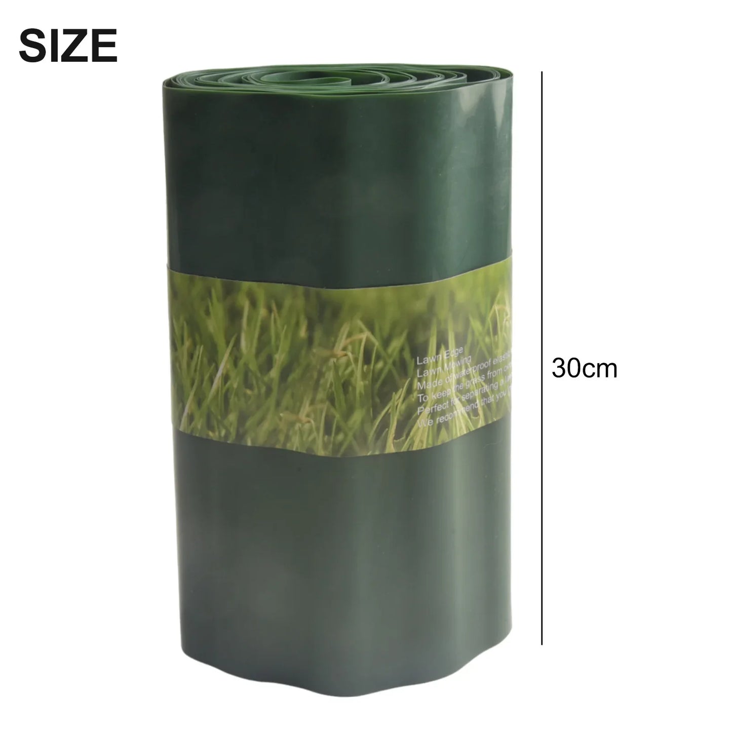 30/40cm Garden Grass Lawn Edge Border Fence Path DIY Flexible Lawn Fence Outdoor Landscape Garden Decor Plastic Garden Decor