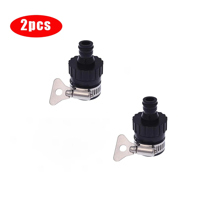 Universal Garden Water Faucet Hose Connector  Quick Connect Lawn Water Tube Washing Machine for Faucet Diameter Below 20mm