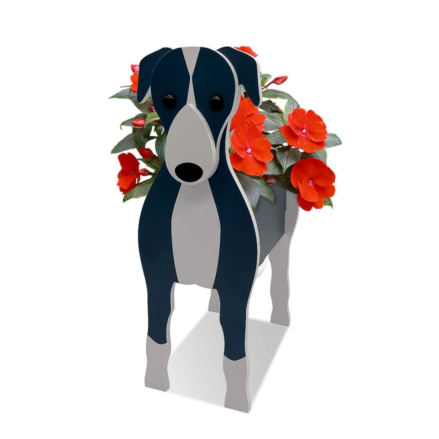 DIY Dog Planter Garden Flower Pot Pomeranian Husky Horse Sheep Elephant Bear Vase Pots Animal PVC FlowerPots Garden Home Decor
