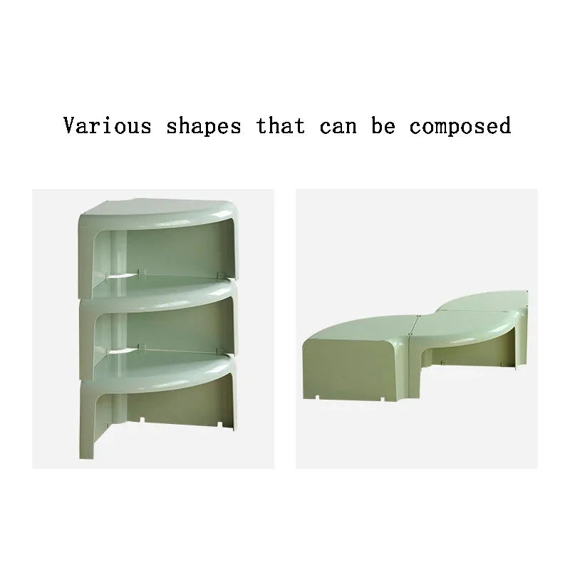 Nordic Living Room Coffee Table Creative Combination Splicing Round Coffee Table Multi-functional Home Living Room Furniture