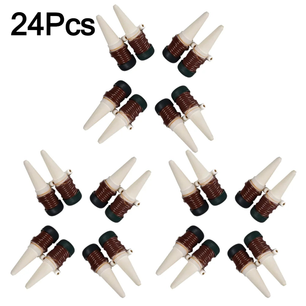 8-24Pcs Self-Watering Probes Automatic Drip Watering System Water Drip Irrigation Kit Watering Supplies Plant Irrigation Device