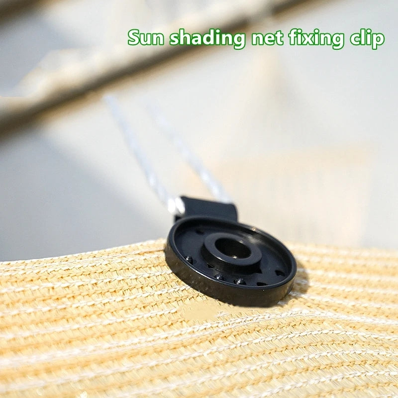 2-100Pcs Plastic Sunshade Net Clip Grommet Fence Netting Installation Hook Garden Tools Greenhouse Shade Cloth Fix Clamp