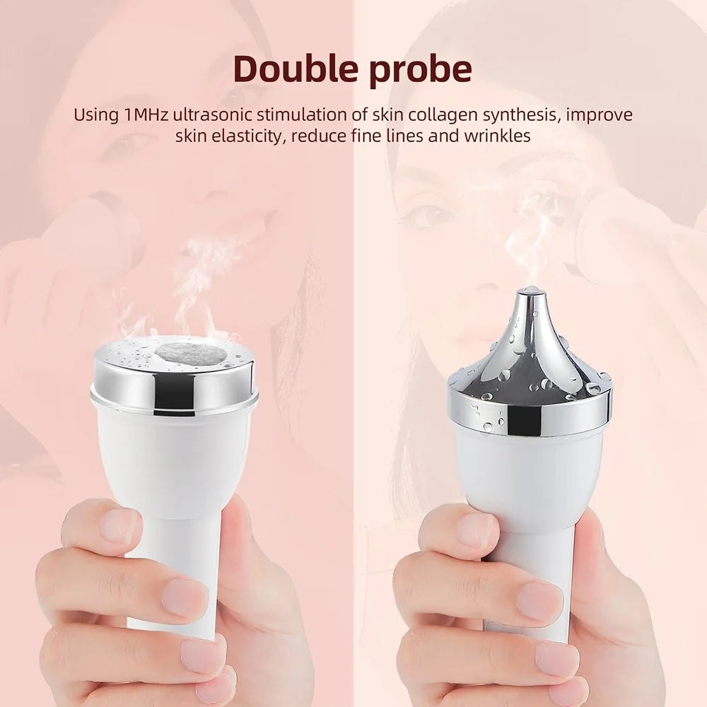 Ultrasound Skin Care Device - High Frequency Face & Eye Massager | AlluCanFind