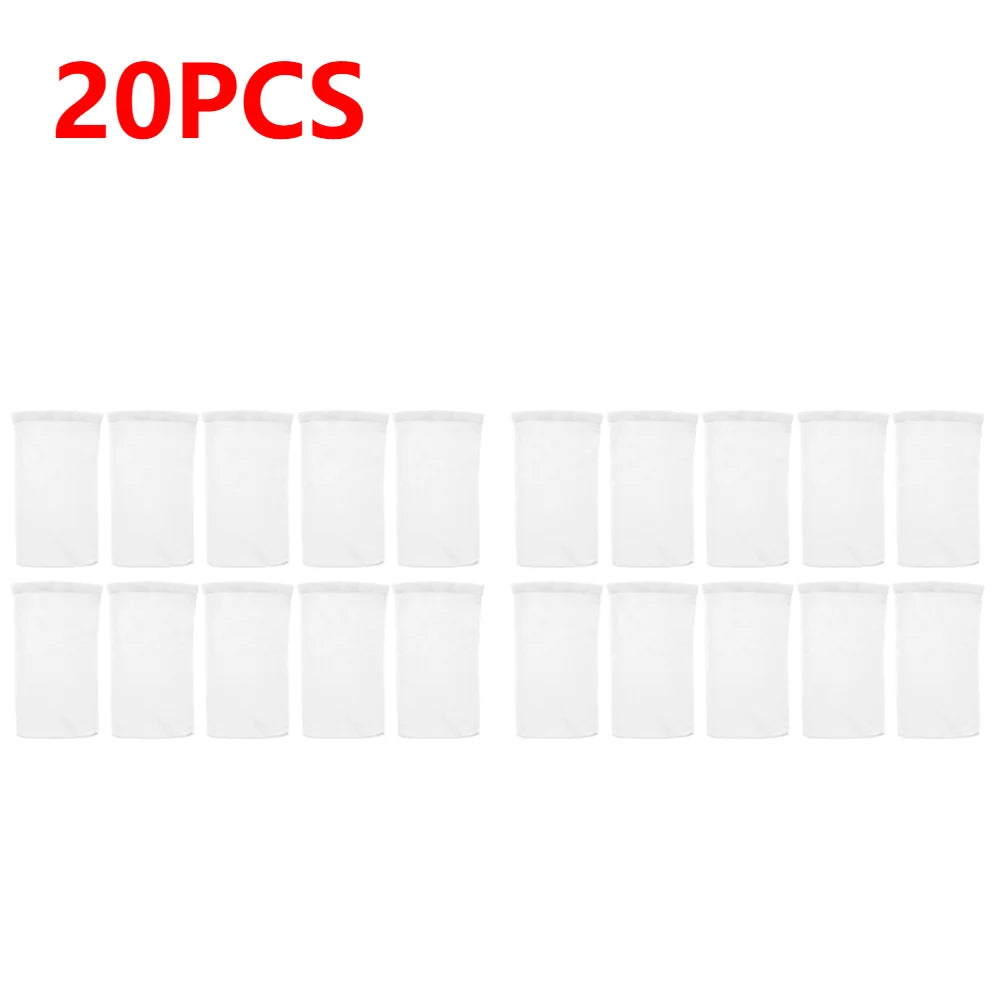 5-50Pcs Filter Storage Pool Skimmer Socks Elastic Nylon Swimming Pool Filter Socks for Baskets Skimmers Ground Pool Supply