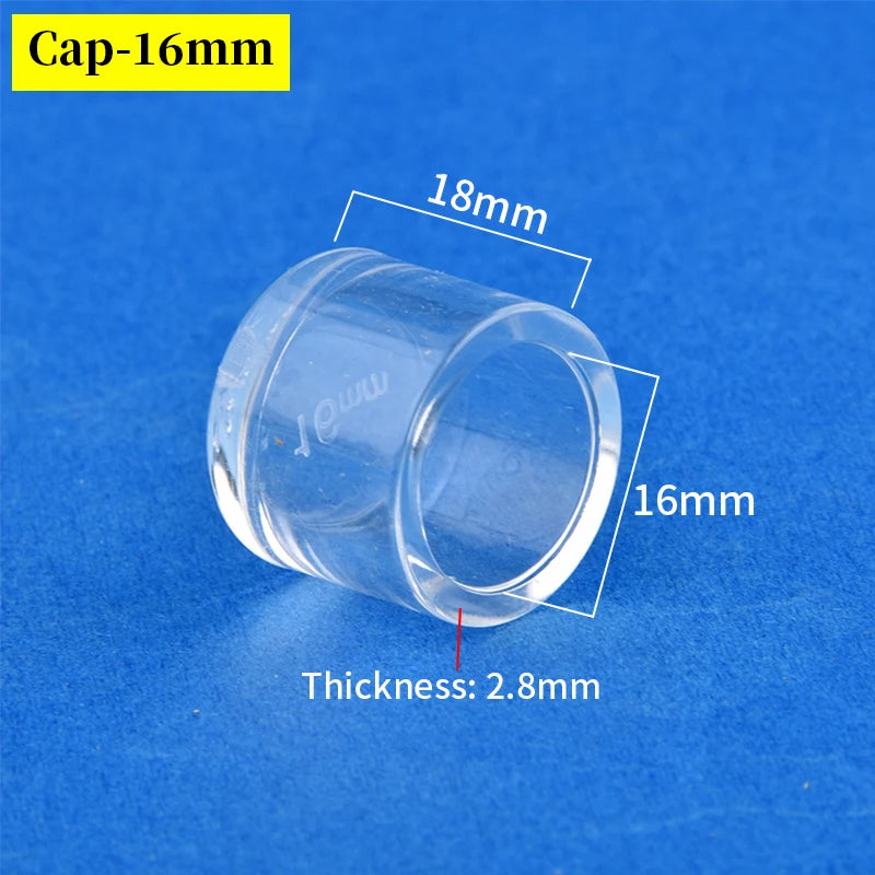 16mm Clear Acrylic Pipe Aquarium Fish Tank 90° Elbow Tee End Plug Connector Plexiglass Water Supply Tube Fittings DIY Connector