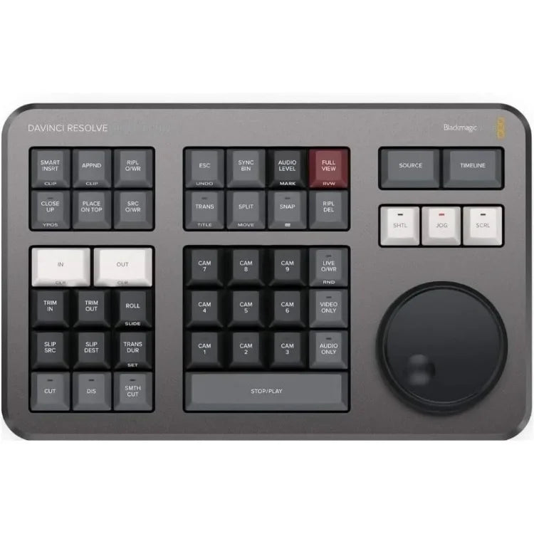 HOME.Davinci Resolve Speed Editor Bundle with Davinci Resolve 17 Studio (Activation Card) (2 Items)