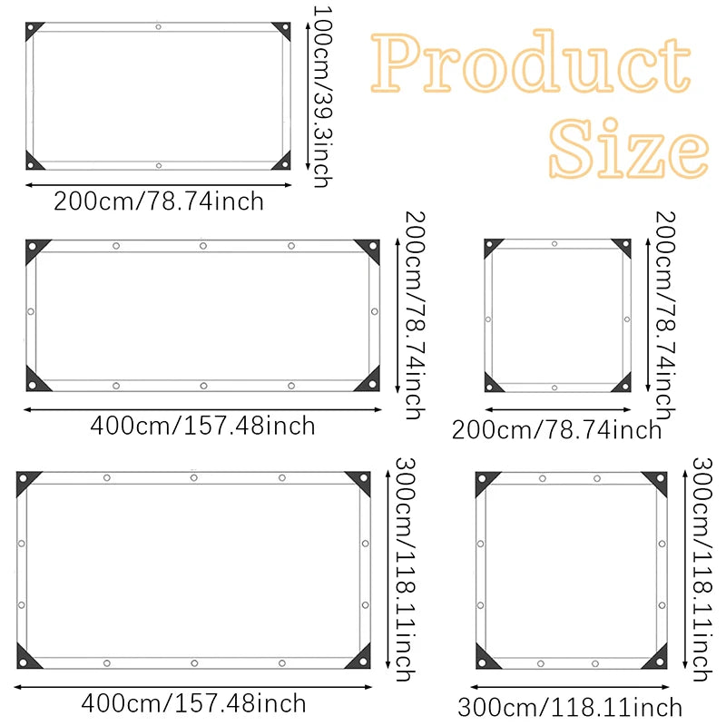 outdoor sun shade mesh Privacy fence garden gazebo camping tent Car swimming pool cover accessories Terrace decoration