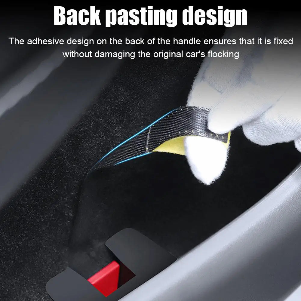 For Tesla Model 3 Highland Model Y 2024 2025 Rear Door Mechanical Switch Handle Emergency Puller Button Rope Car Accessories