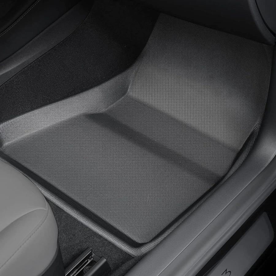 Car Floor Mats For Tesla Model Y Juniper 2025 LHD RHD Model Y All Weather Floor Liners Anti-slip Trunk Mat Cargo Liners