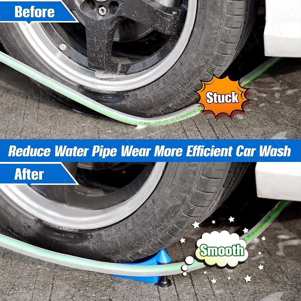 4Pcs Hose Slide Tire Wedge Car Wash Tube Hose Guide For Car Wash Detai