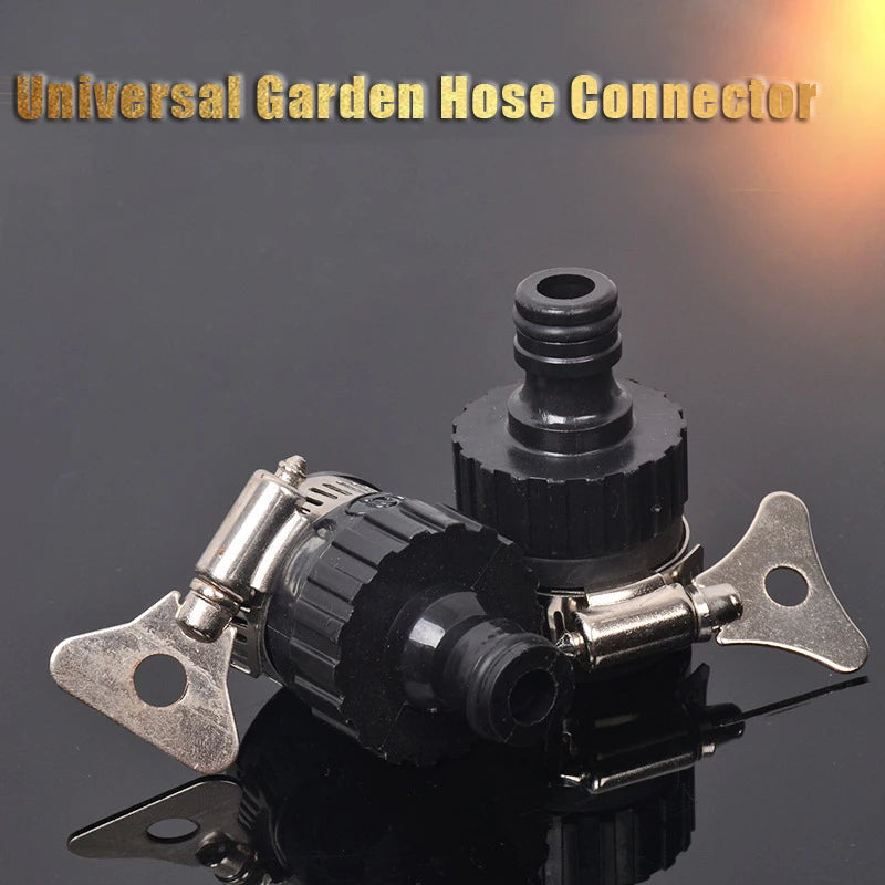 Universal Garden Water Faucet Hose Connector  Quick Connect Lawn Water Tube Washing Machine for Faucet Diameter Below 20mm