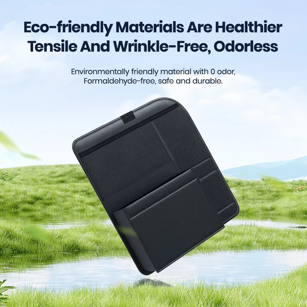 YZ For Tesla 2021-2025 Model Y Juniper Trunk Box Storage Bag Car Accessories Leather Trunk multifunction Backseat Storage