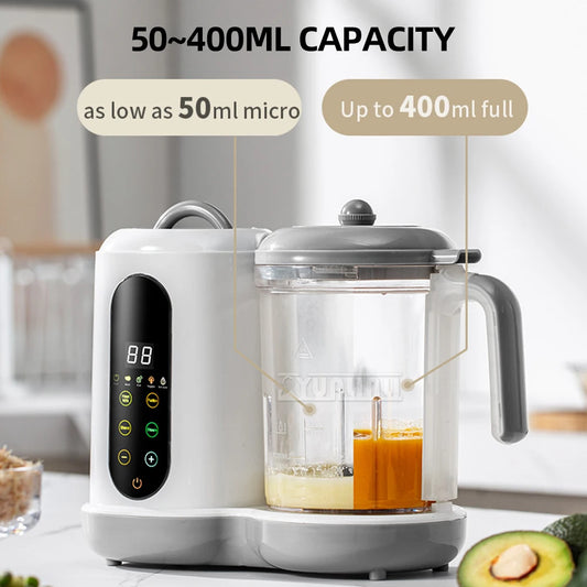Multifunctional Food Processor Blender Baby Food Grinder Stirring Warming Cooking Machine Küchenmaschinen