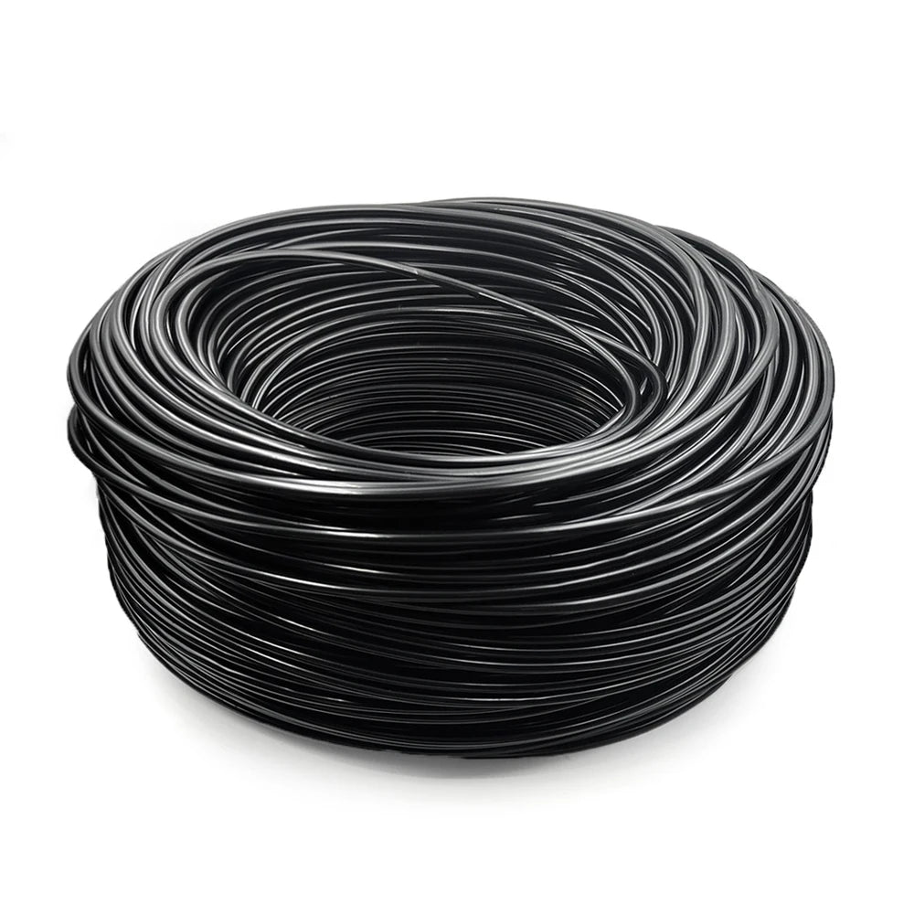 DIY Arbitrary Length 10M/20M/30M... Garden Hose 4/7mm Watering Irrigation System Supplies PVC Micro Drip Pipe Adjustable