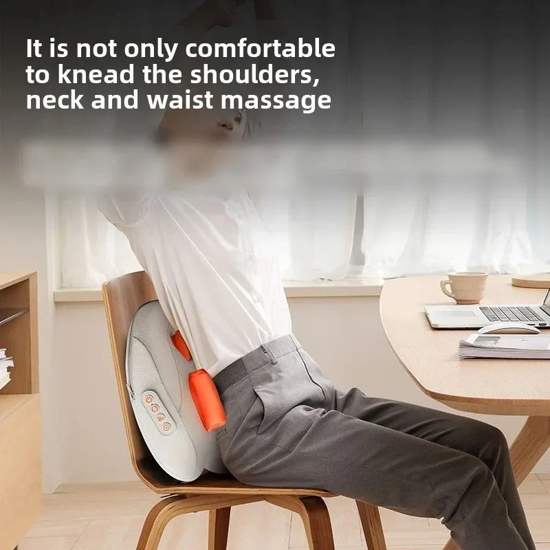 JAIYORL Trapezius Electric Massage Pillow Wireless Car And Home Massag