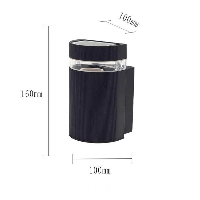 E27/GU10 Outdoor Lights Lighting Wall Light Waterproof Up Down Aluminum Garden Light Double Head Wall Lamp Corridor Lighting