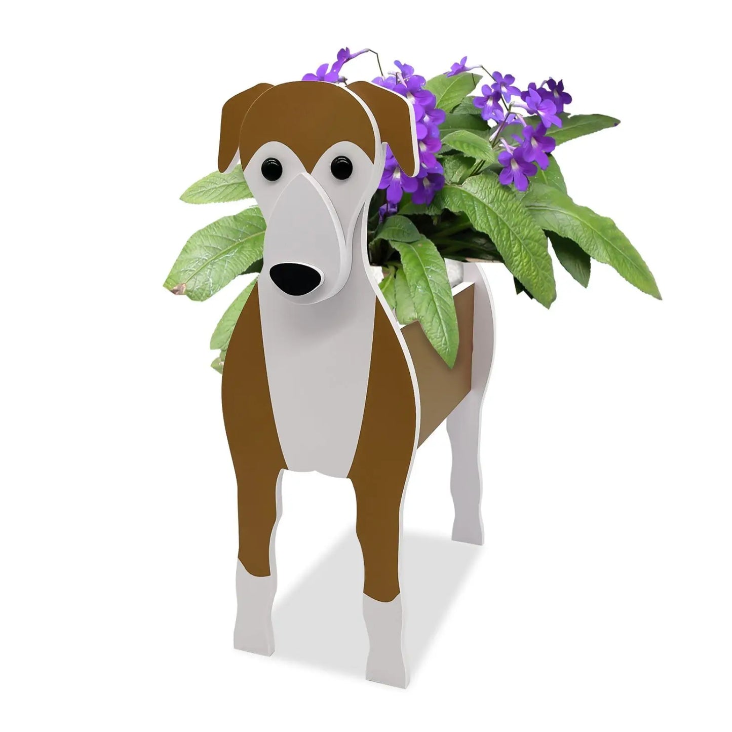 DIY Dog Planter Garden Flower Pot Pomeranian Husky Horse Sheep Elephant Bear Vase Pots Animal PVC FlowerPots Garden Home Decor
