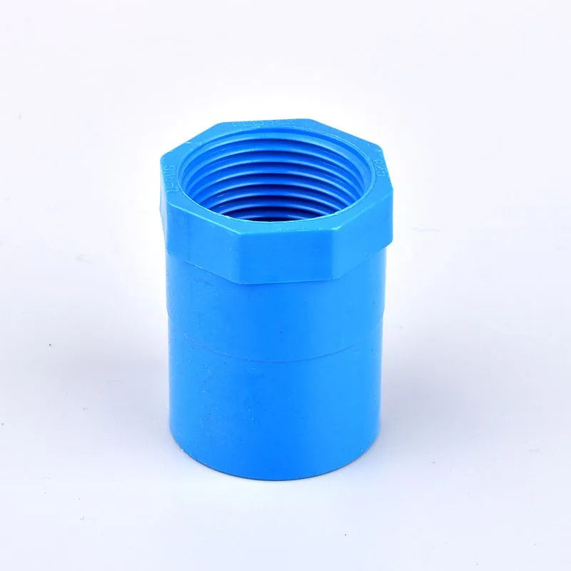 1/2" ~2.5" Male/Female Thread to Inner Diameter 20~75mm PVC Water Connector Aquarium Fish Tank Irrigation Water Pipe Fitting