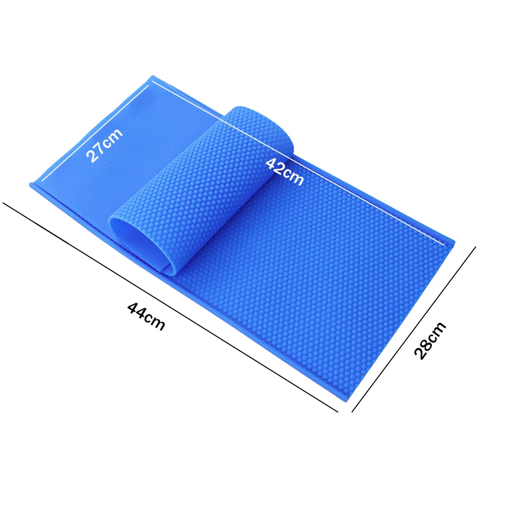 2pcs Bee Hive Basis Press Sheet Mould Reusable Silicone Beeswax Nest Base Piece Mold Lightweight Practical Beekeeping Equipment
