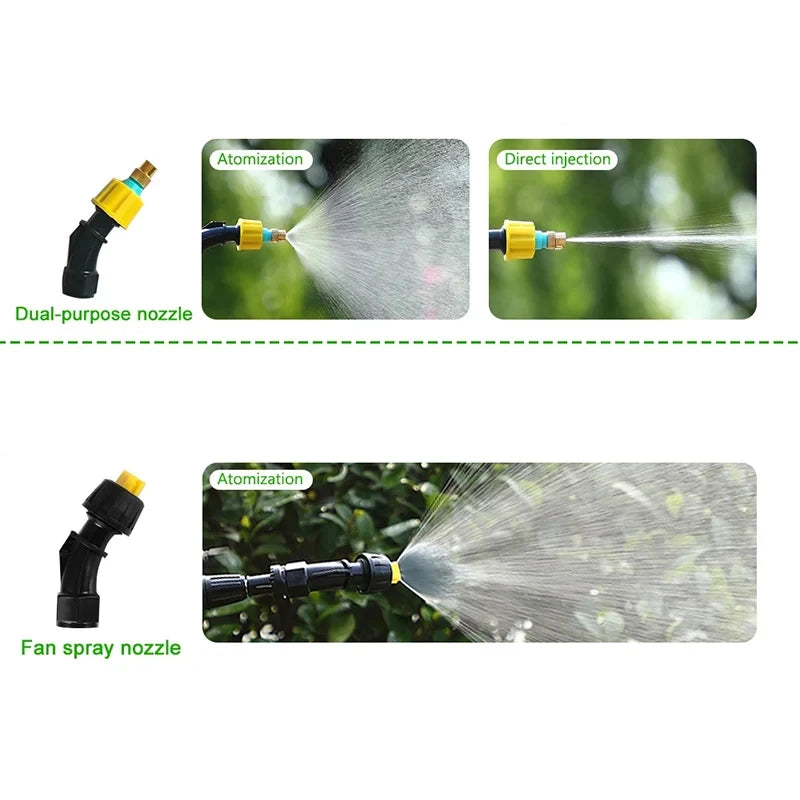 Automatic Garden Watering Spray Gun Electric Sprayer Nozzle Sprinkler Garden Plant Mister Watering Spray Gun Irrigation Tool