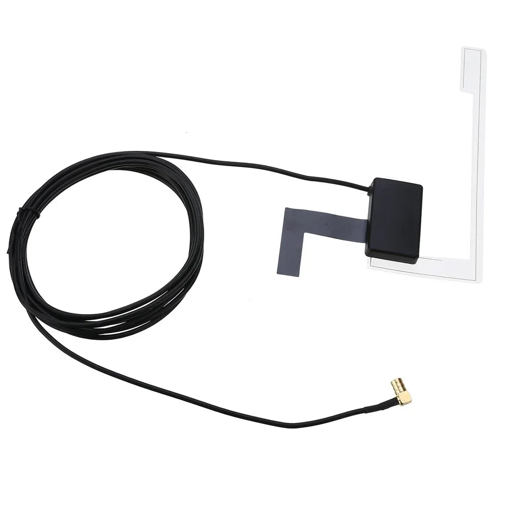 Active DAB Aerial with SMB Adapter Window Roof Windshield Antenna Hidd