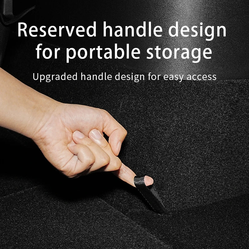 Suitable for 2021-2024 Tesla Model Y trunk storage bucket, side storage box, tail box interior storage box accessories