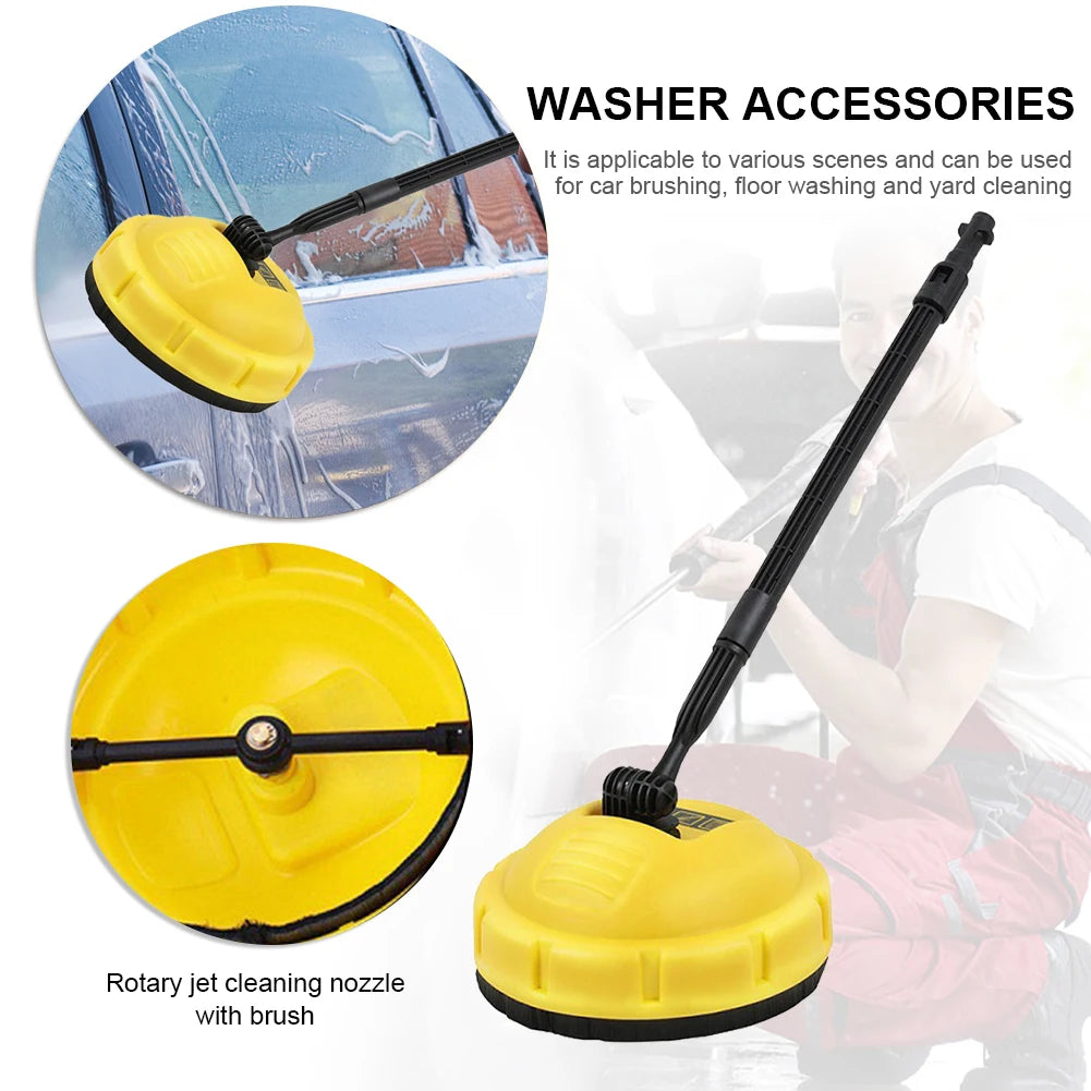 Pressure Washer Surface Cleaner Attachment Rotary Disc Floor Washer Re