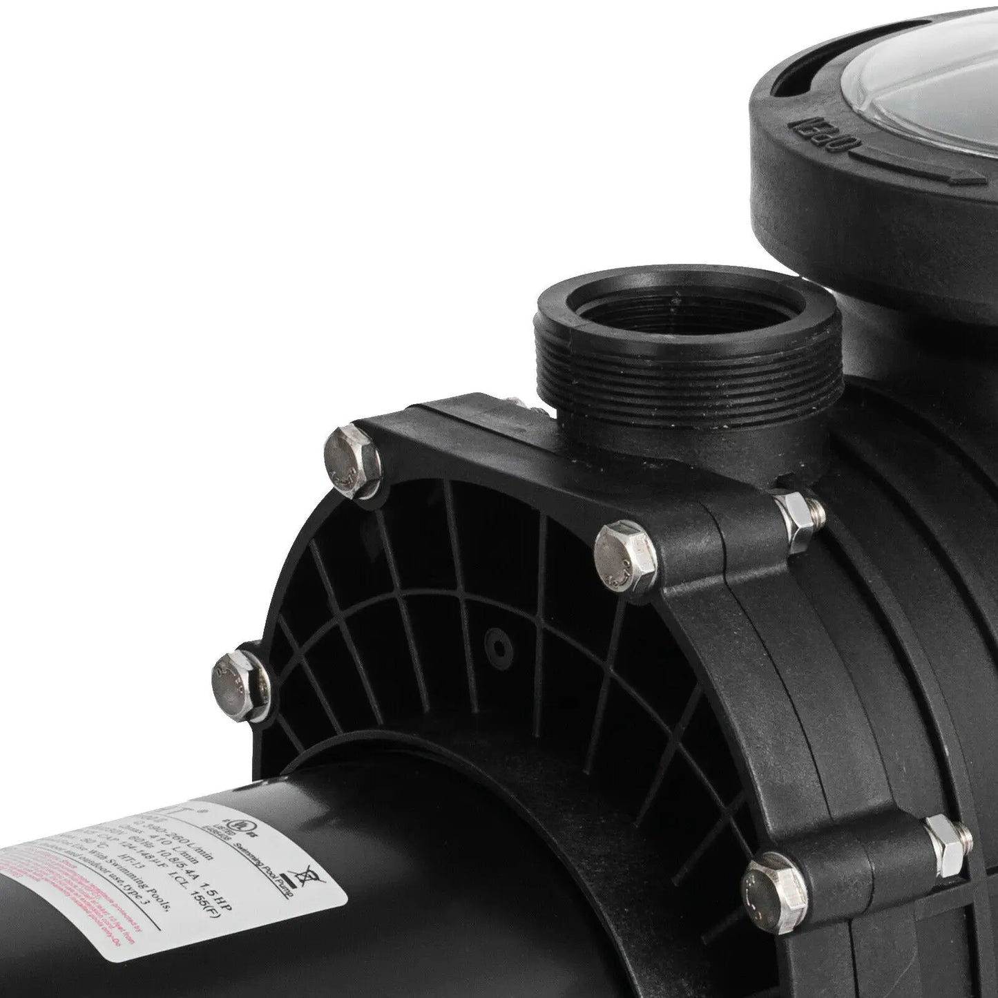 1.5HP Water Pump Aquarium Pool Pumps Circulation Pump Above In Ground Pool Pump Motor Hayward with Strainer