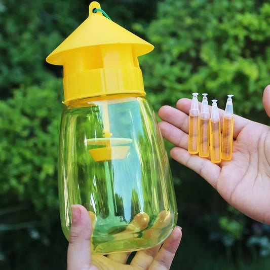 Reusable Fruit Fly Trap Killer Plastic Drosophila Mosquitoes Traps Bottle Garden Orchard Farm Insect Catcher Pest Control Tools