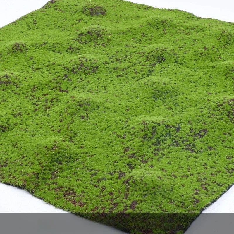 Artificial Turf Moss Wall Synthetic Grassland Fake Faux Grass Simulation Muscu Grass Decor Outdoor Decoration Garden Accessories