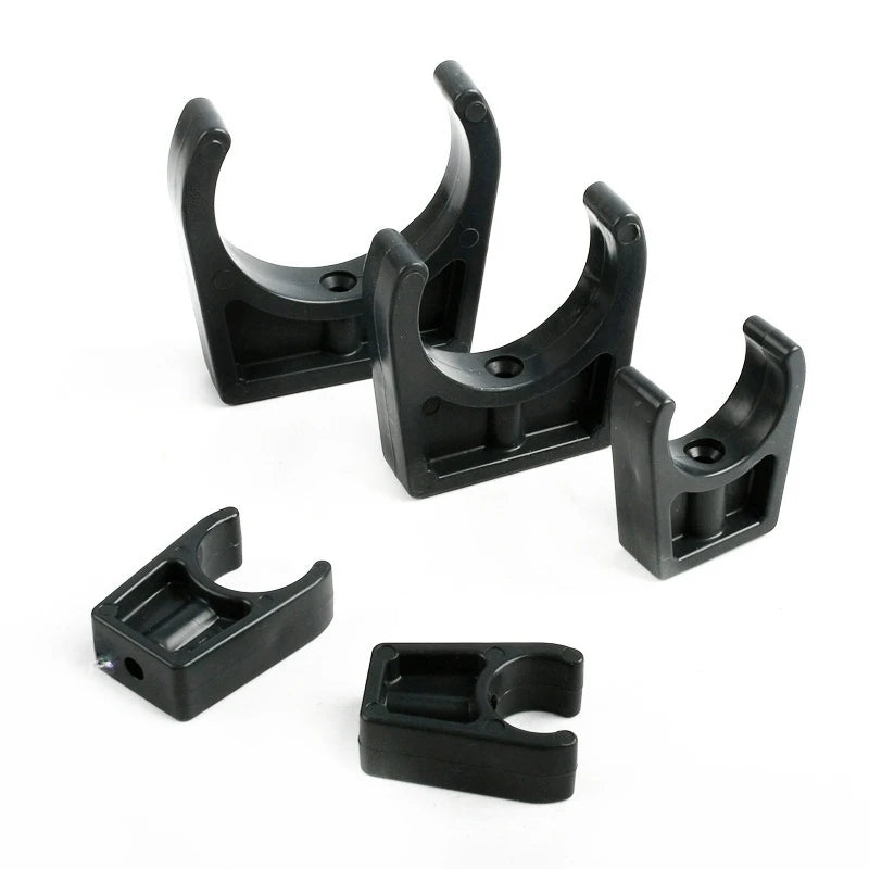 1PC 20~63mm Dark Grey UPVC Pipe Connector Straight Elbow Tee Garden Irrigation DIY Accessories Aquarium Water Tank Supply Joints