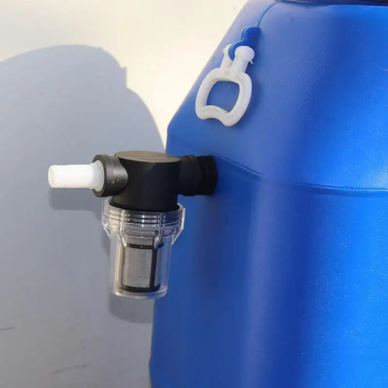 Rain Barrel Connector Kit Roof Rainwater Collector Rain Barrel Diverter With Filter Water Collection Rubber Hose Connection