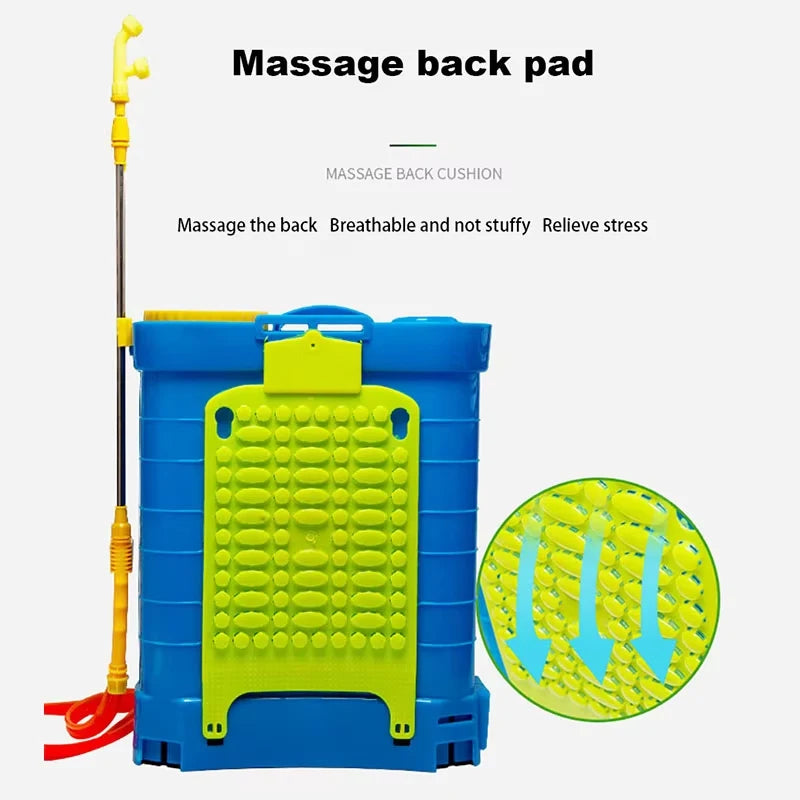 16L/20L Backpack Electric Sprayer Lithium Battery High Pressure Spray Atomizer Agricultural Farming Garden Tools