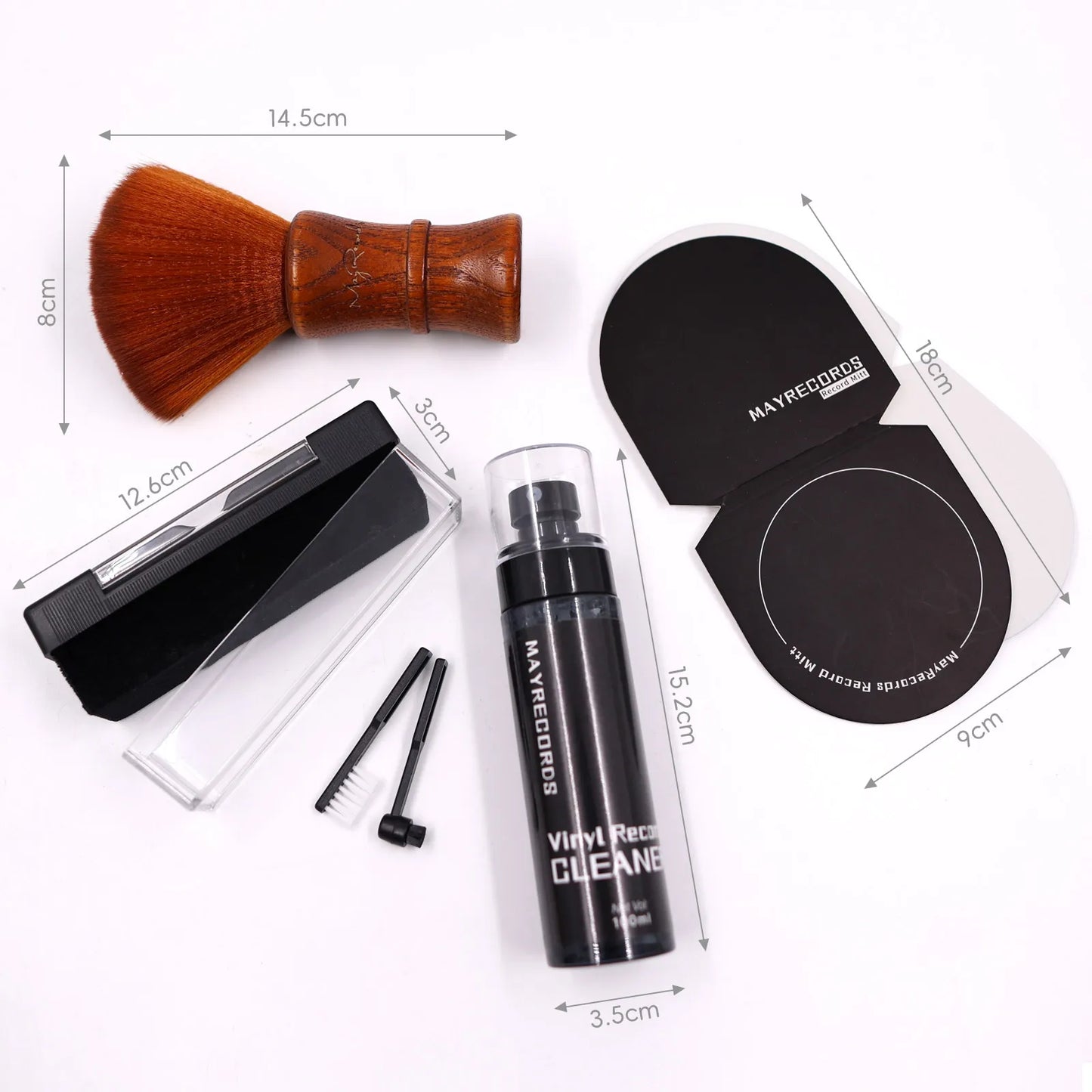 Hot Multi-Suit Anti-Static Record Cleaning Kit Dust Remover CD/LP Vinyl Phonograph Turntable Player Records Cleaning Accessories