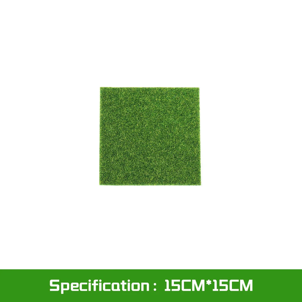 Ultra-Realistic Flocked Artificial Grass - Soft Touch Synthetic Turf for Indoor/Outdoor, Pet-Safe & Kid-Friendly Lawn Decor