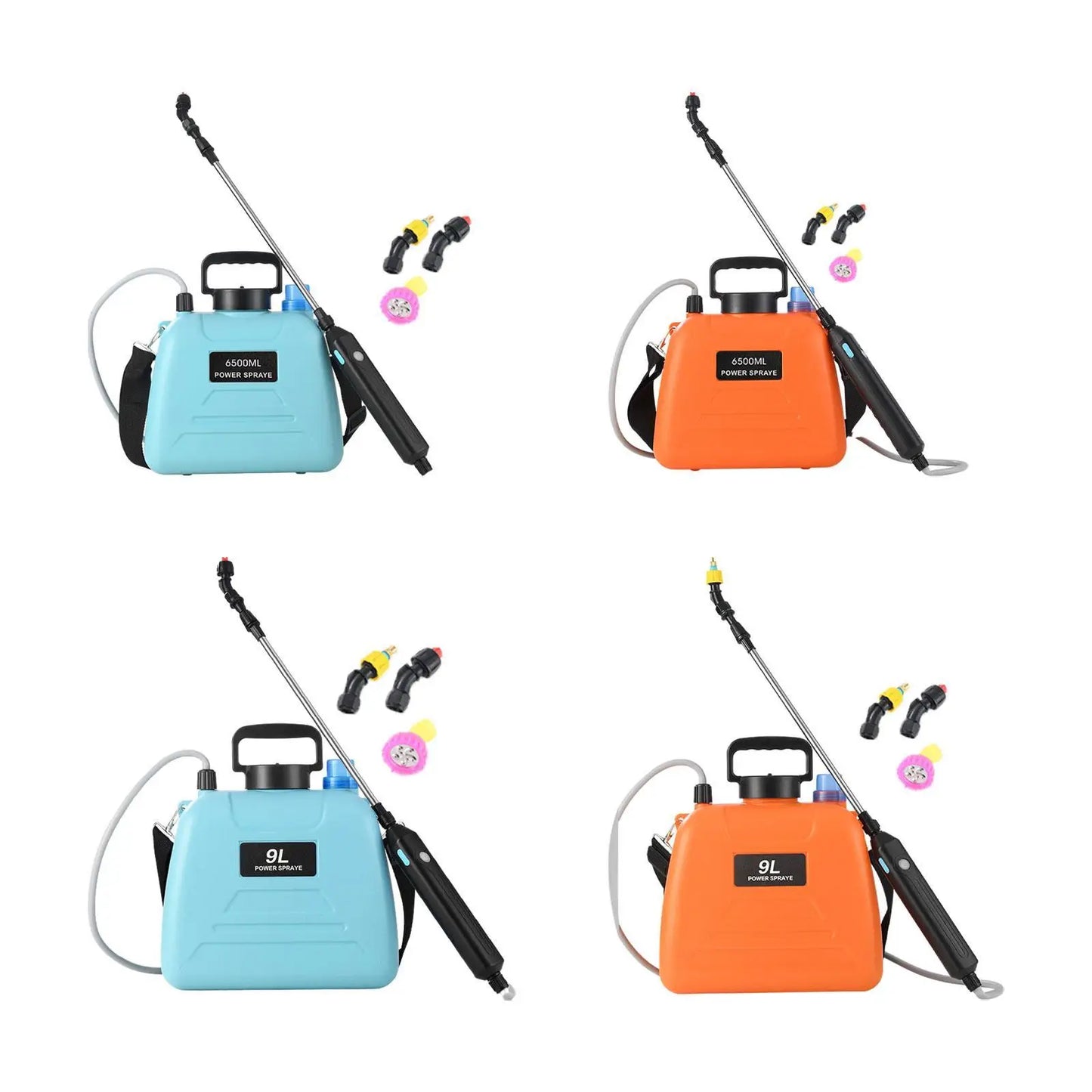 Garden Electric Sprayer Gardening Sprayer Portable Weed Courtyard Sprayer  Mist Nozzles Weed Sprayer Yard Water Level Scale