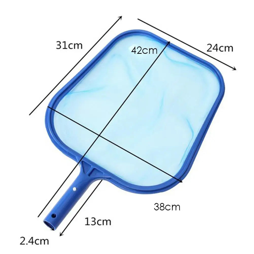 Telescopic Pond Bathtub Pool Cleaning Nets Debris Salvage Mesh Swimming Pool Cleaner Skimmer Leaf Catcher Net Bag with Rod