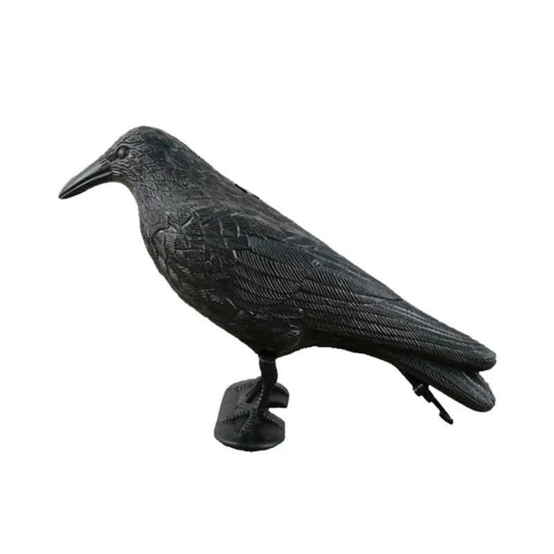 Crow Hunting Decoys Garden Bird Practical Deter Scarer Scarecrow Mice Pest Control Deterrent Repeller Decor For Bird Control