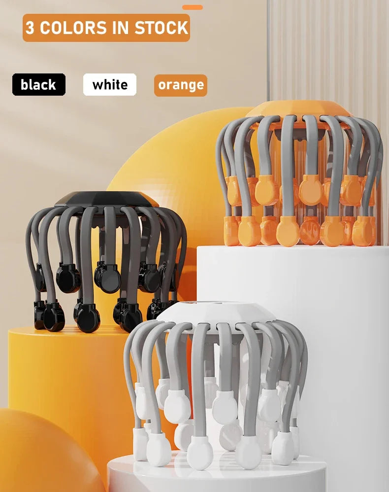20-Head Octopus Scalp Massager