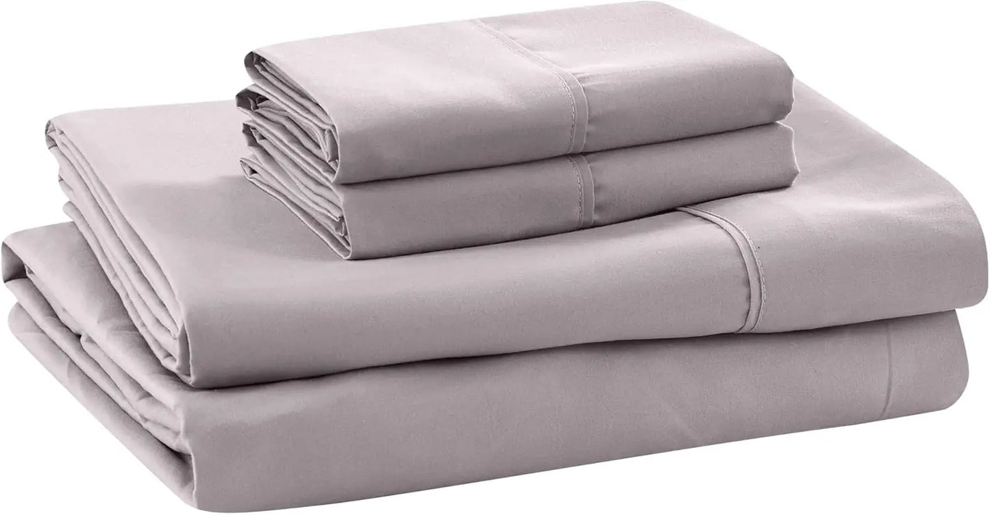 4-Piece Bedding Sheets & Pillowcase Set, Printed Extra Soft Deep Pocket Up To 16 Inch Mattress Forever Roses, Bedding Set