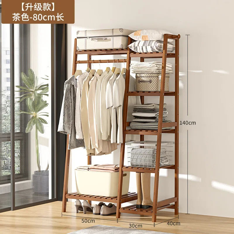 Movable Clothes Hanger Coats Clothing Rack Shelfs Home Furniture Room Shelves Closet Closet Shoe Organizer Jingle Bells Sofa